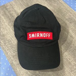 Smirnoff Black Baseball Cap
